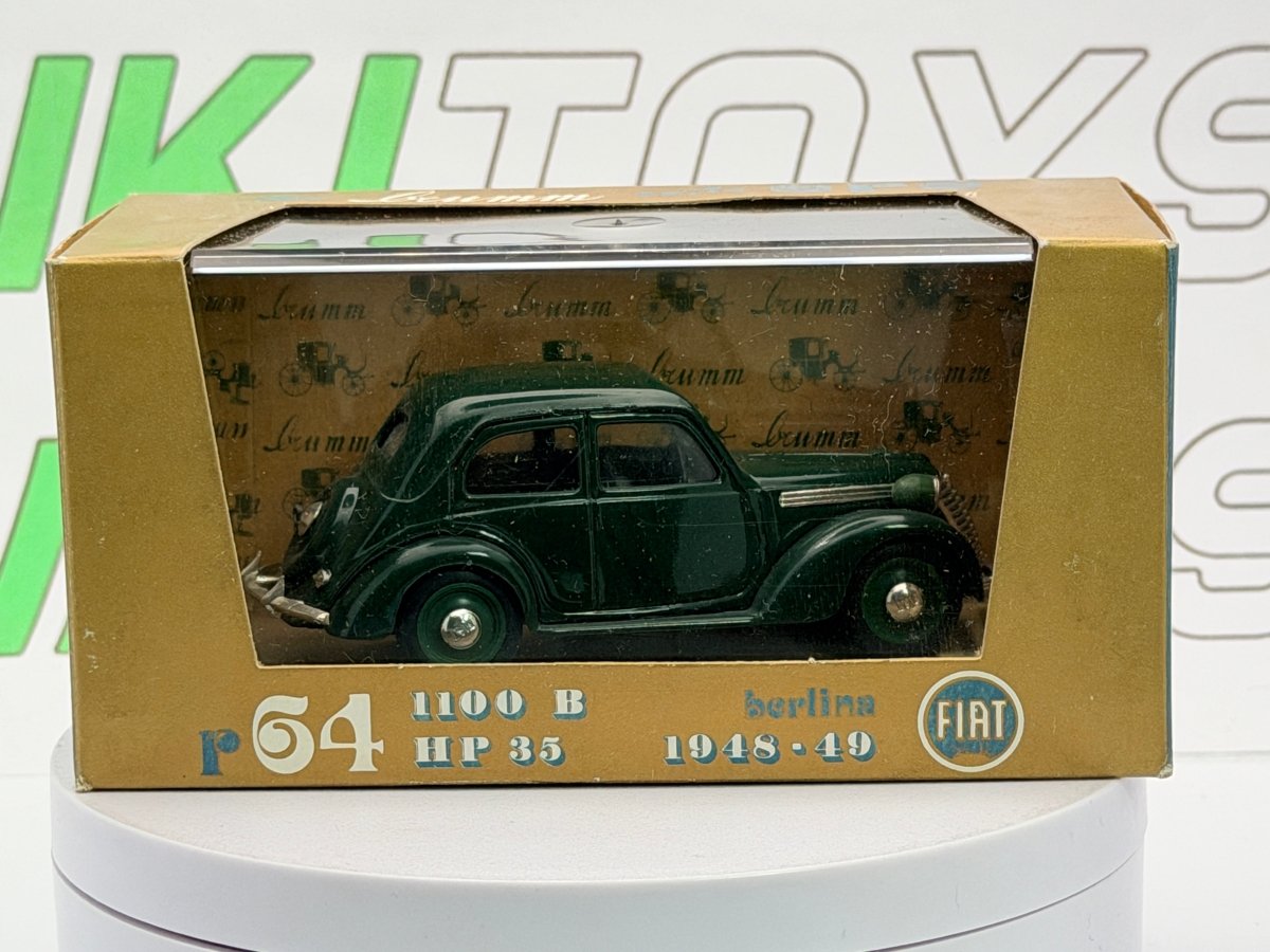 Fiat 1100 B Brumm 1/43 Grigio - RikiToys - Brumm