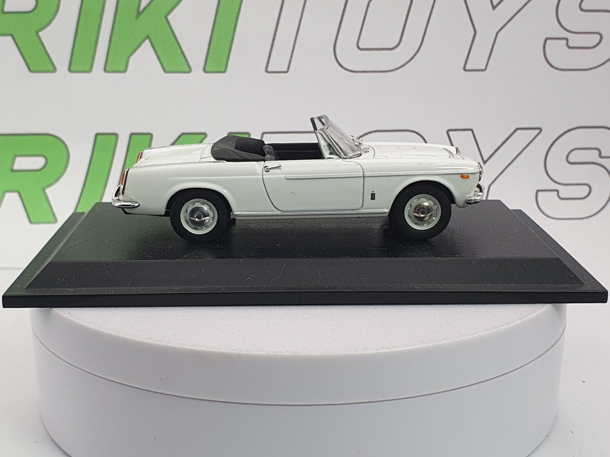 Fiat 1200 Cabriolet Norev 1/43 Bianco 1959 - RikiToys - Norev