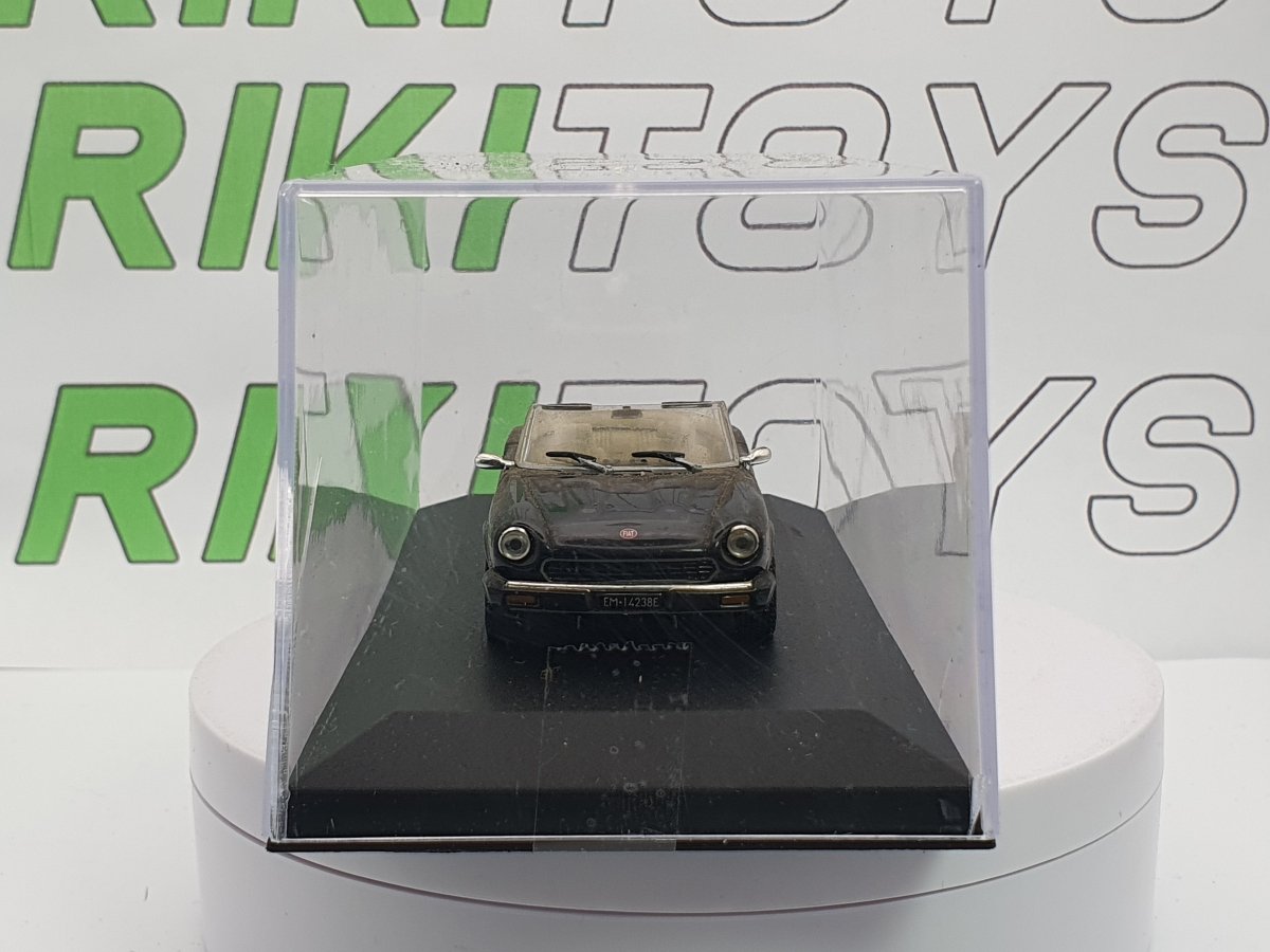 Fiat 124 Spider USA Edicola 1/43 Nero - RikiToys - Edicola#