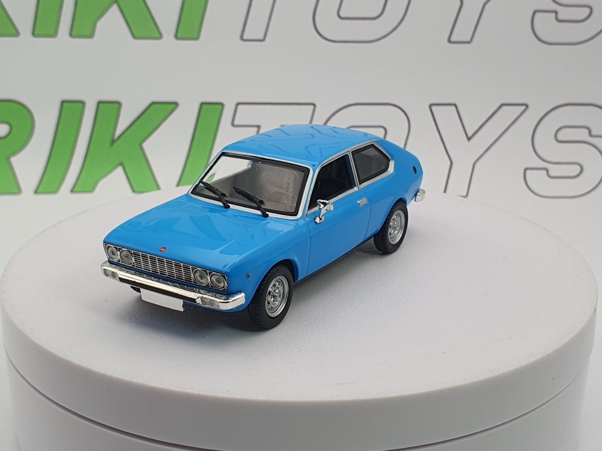 Fiat 128 Coupé 3P Norev 1/43 Azzuurro 1976 - RikiToys - Norev
