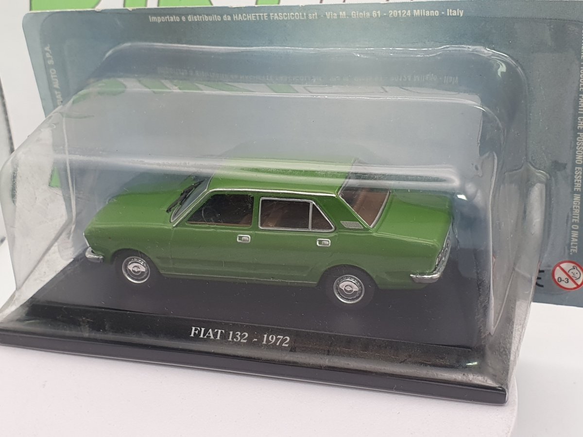 Fiat 132 Norev 1/43 Verde 1972 - RikiToys - Norev