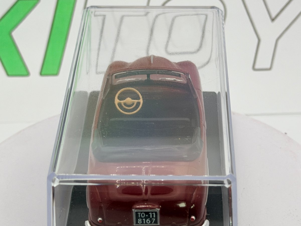 Fiat 1400 Cabriolet Norev 1/43 Rosso scuro - RikiToys - Norev