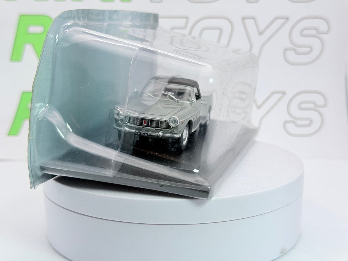 Fiat 1500 Cabrio Norev 1/43 Grigio 1963 - RikiToys - Norev