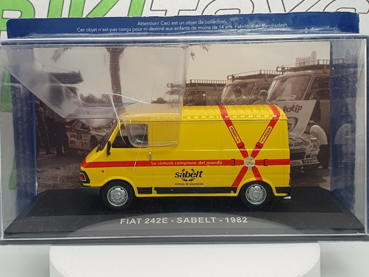 Fiat 242 E Seabelt 1982 Edicola 1/43 - RikiToys - Edicola#