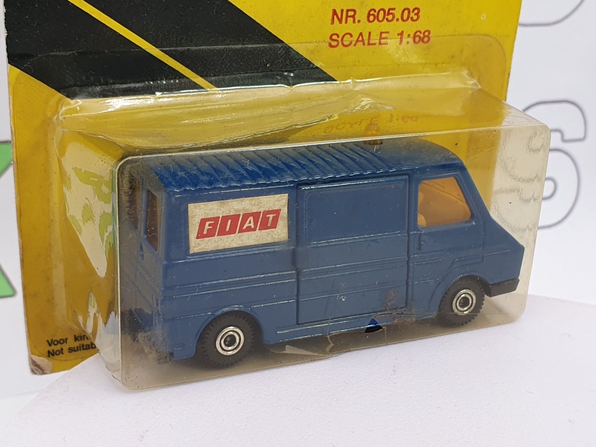 Fiat 242 Furgone EFSI 1/60 Blu 1974 - RikiToys - EFSI