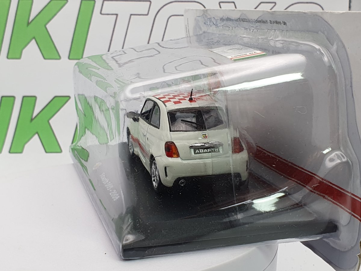 Fiat 500 Abarth MetroMo 1/43 Bianco - RikiToys - MetroMo#