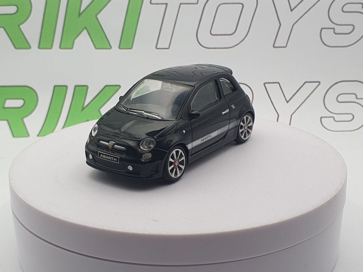 Fiat 500 Abarth Mondomotors 1/43 Nero 2008 - RikiToys - Mondomotors