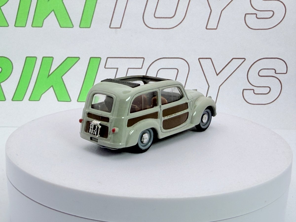 Fiat 500 C Belvedere Brumm 1/43 Grigio 1950 - RikiToys - Brumm