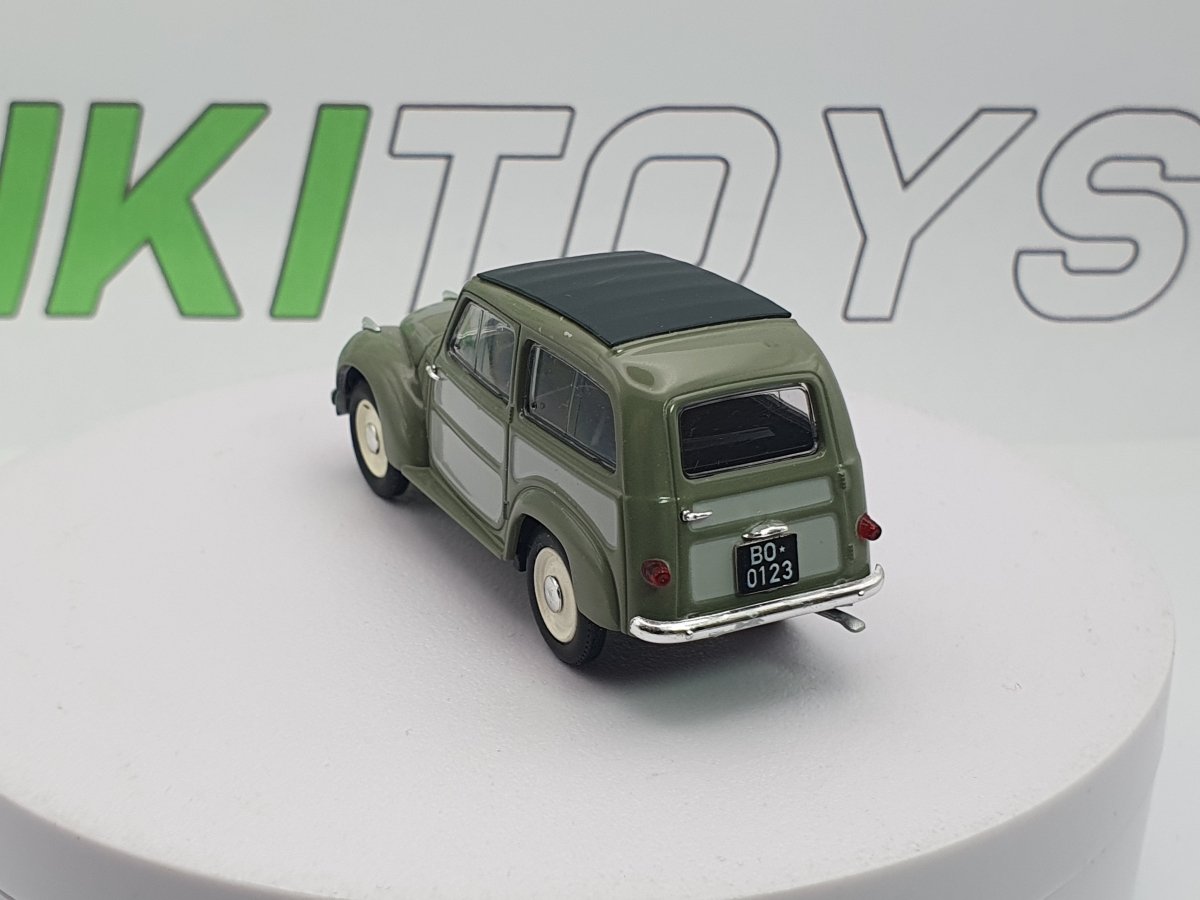 Fiat 500 C Belvedere Norev 1/43 Grigio 1949 - RikiToys - Norev#