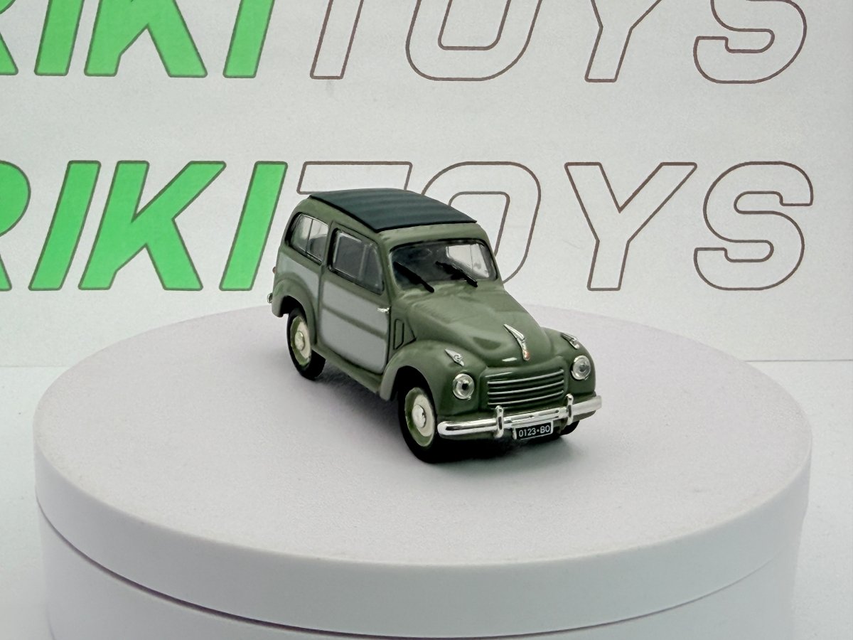 Fiat 500 C Belvedere Norev 1/43 Grigio 1950 - RikiToys - Norev