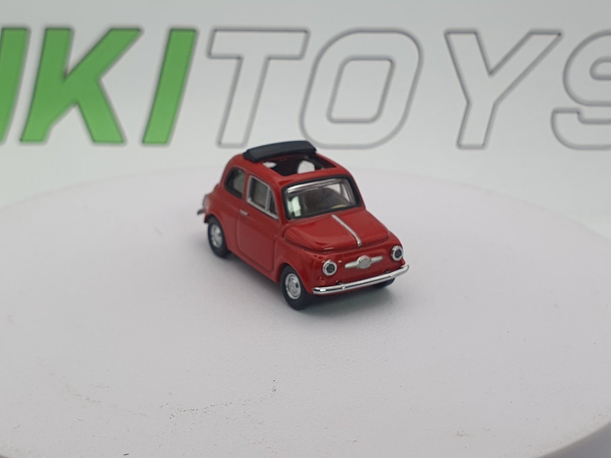 Fiat 500 F Microchamps 1/64 Rosso 1965 - RikiToys - Microchamps