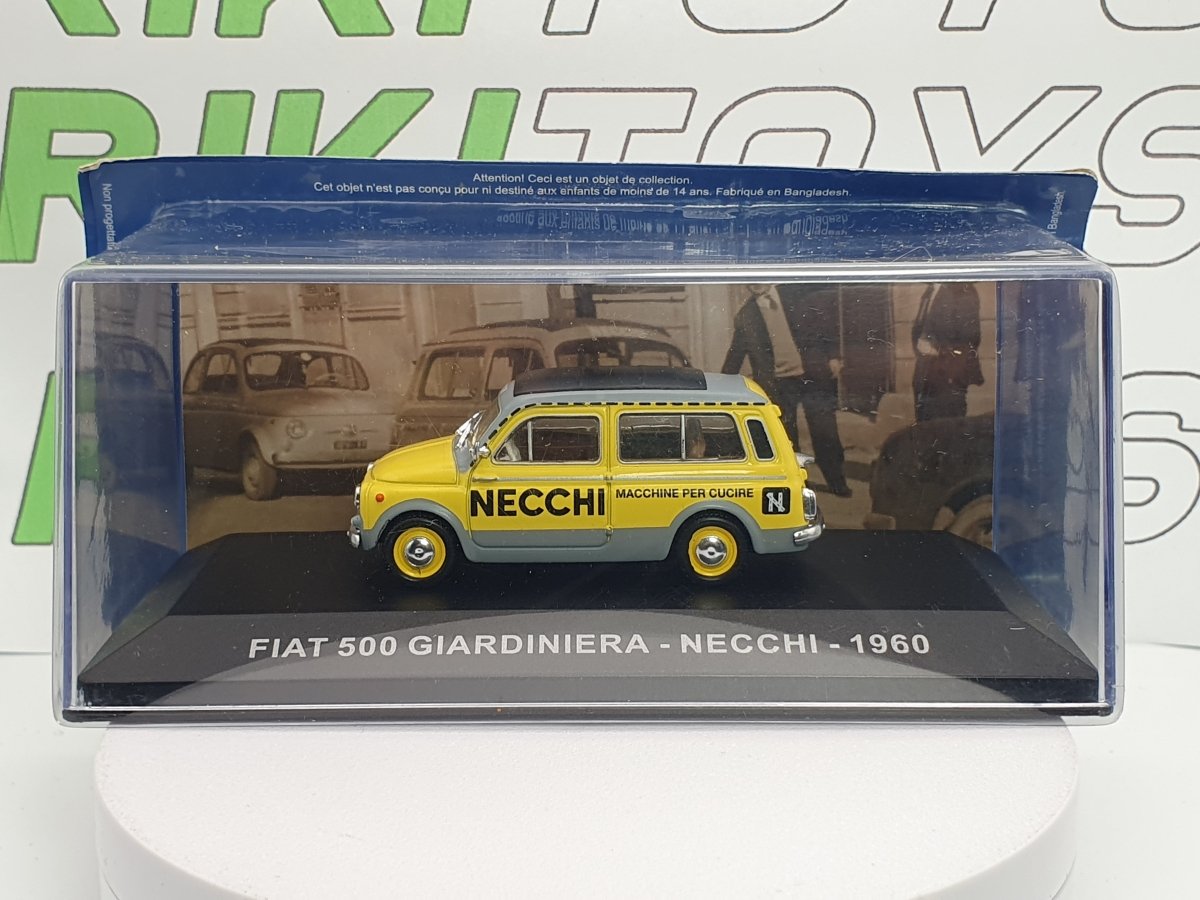 Fiat 500 Giardiniera Necchi 1960 Edicola 1/43 - RikiToys - Edicola#