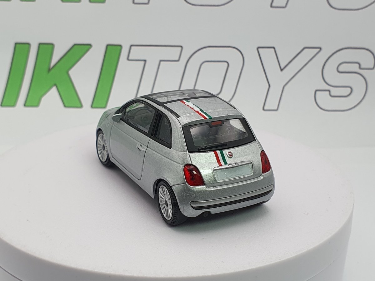 Fiat 500 Mondo Motors 1/43 Argento 2007 - RikiToys - Mondo Motors#