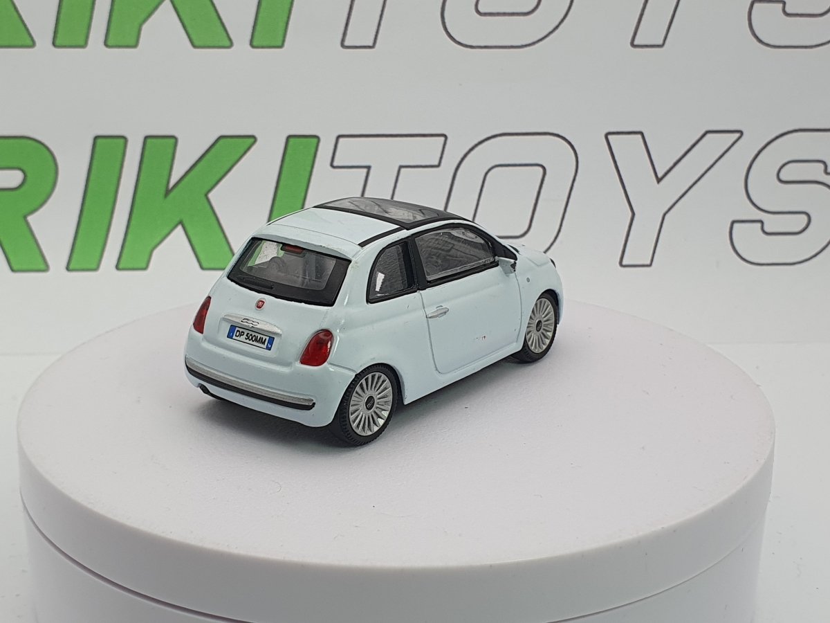 Fiat 500 Mondo Motors 1/43 Azzurro 2007 - RikiToys - Mondo Motors