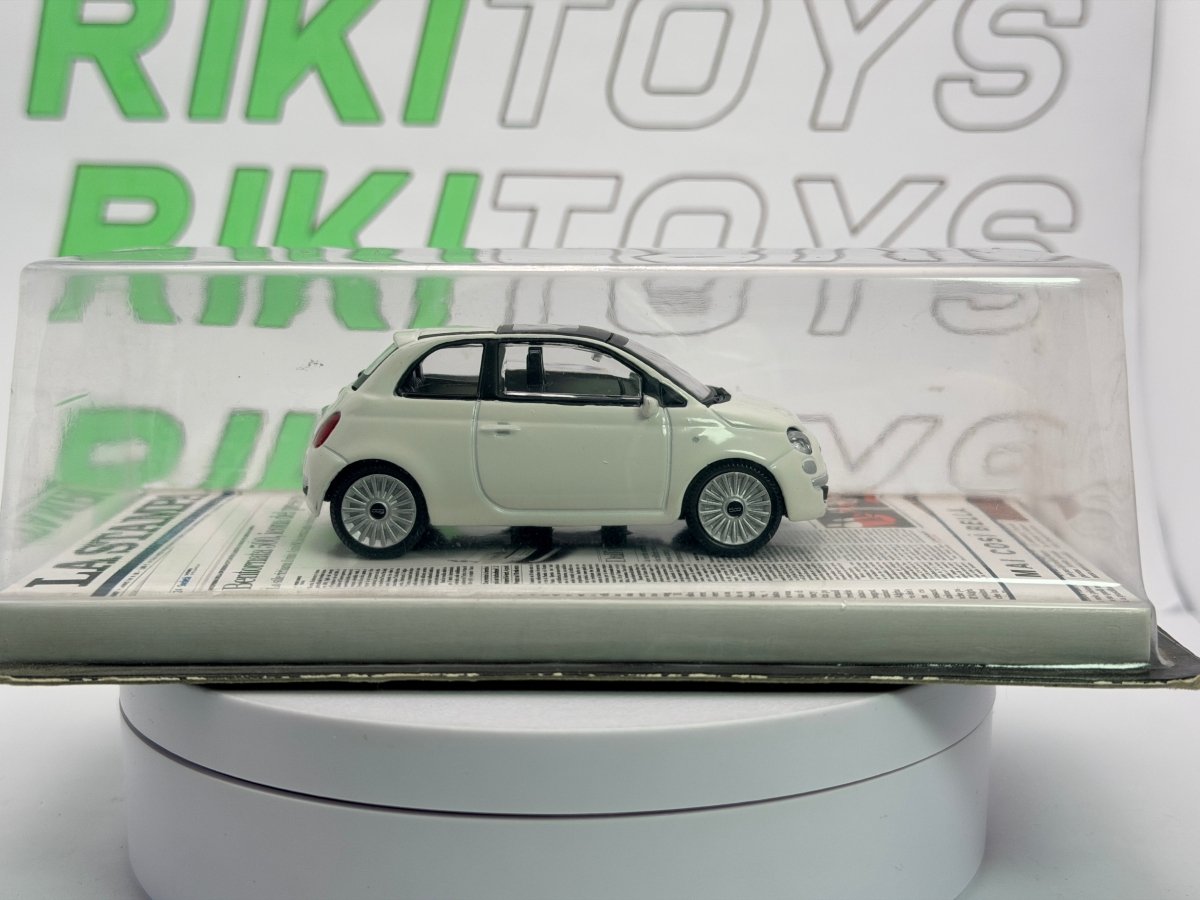 Fiat 500 Mondo Motors 1/43 Bianco 2007 - RikiToys - Mondo Motors