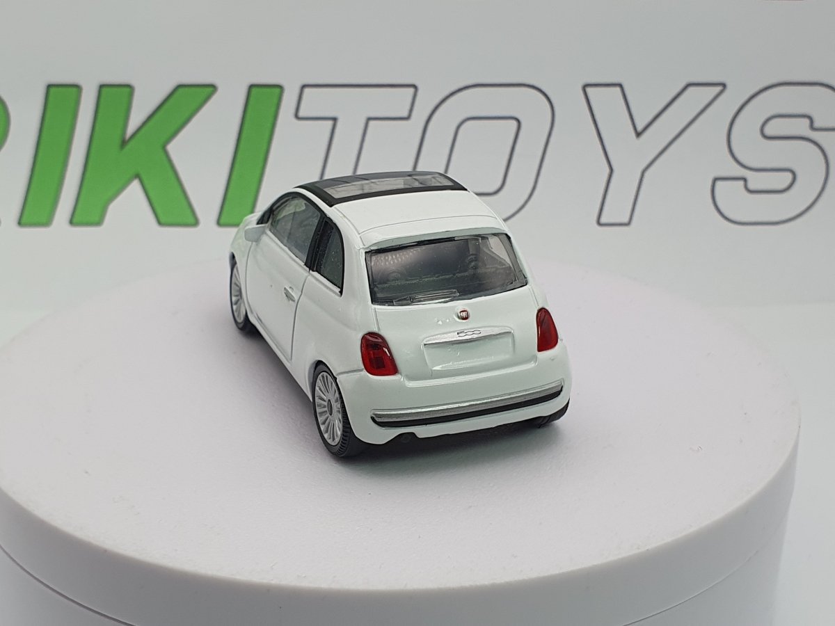 Fiat 500 Mondo Motors 1/43 Bianco 2007 - RikiToys - Mondo Motors#