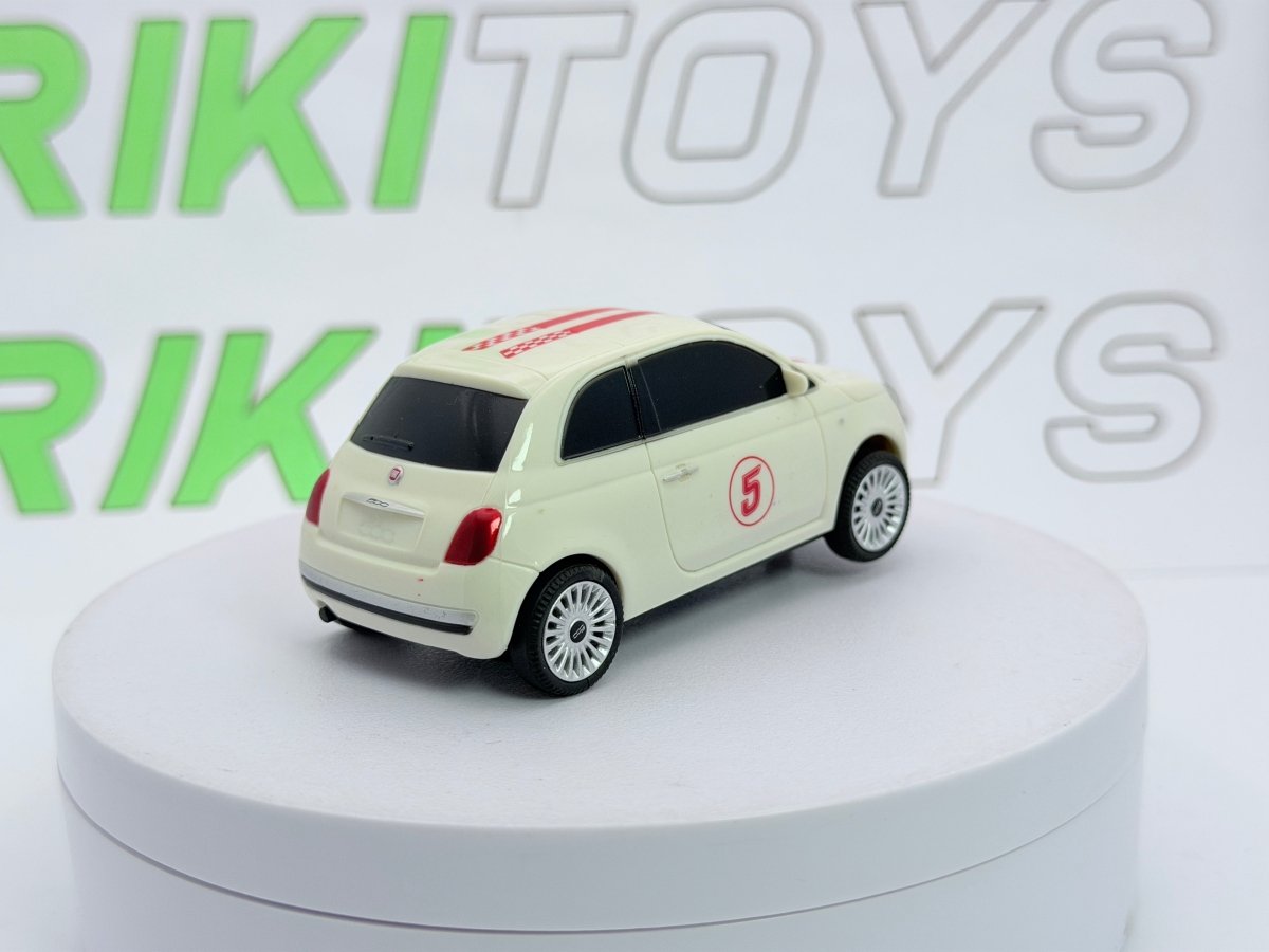 Fiat 500 Mondo Motors 1/43 Bianco 2007 - RikiToys - Mondo Motors