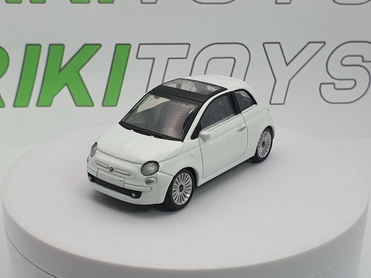 Fiat 500 Mondo Motors 1/43 Bianco 2007 - RikiToys - Mondo Motors#