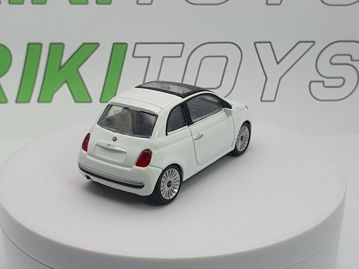 Fiat 500 Mondo Motors 1/43 Bianco 2007 - RikiToys - Mondo Motors#