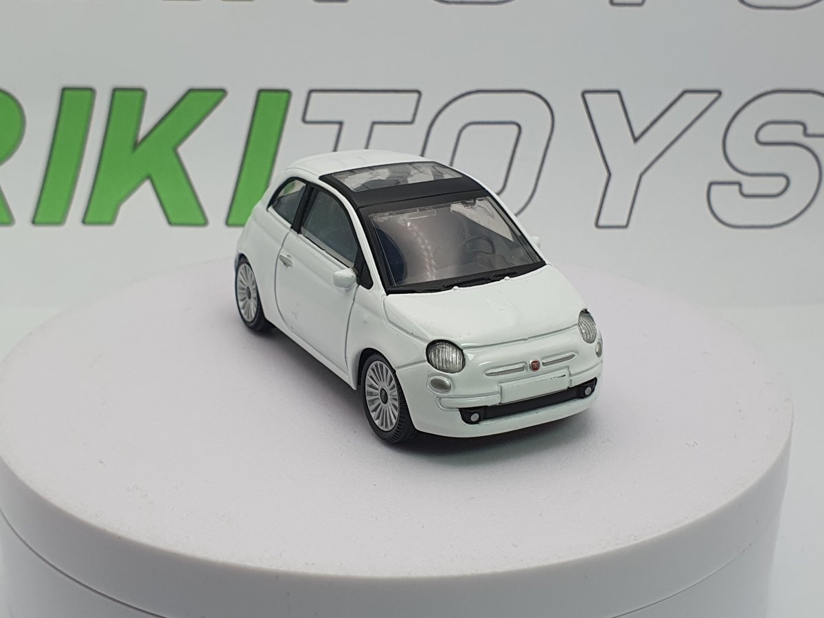 Fiat 500 Mondo Motors 1/43 Bianco 2007 - RikiToys - Mondo Motors#