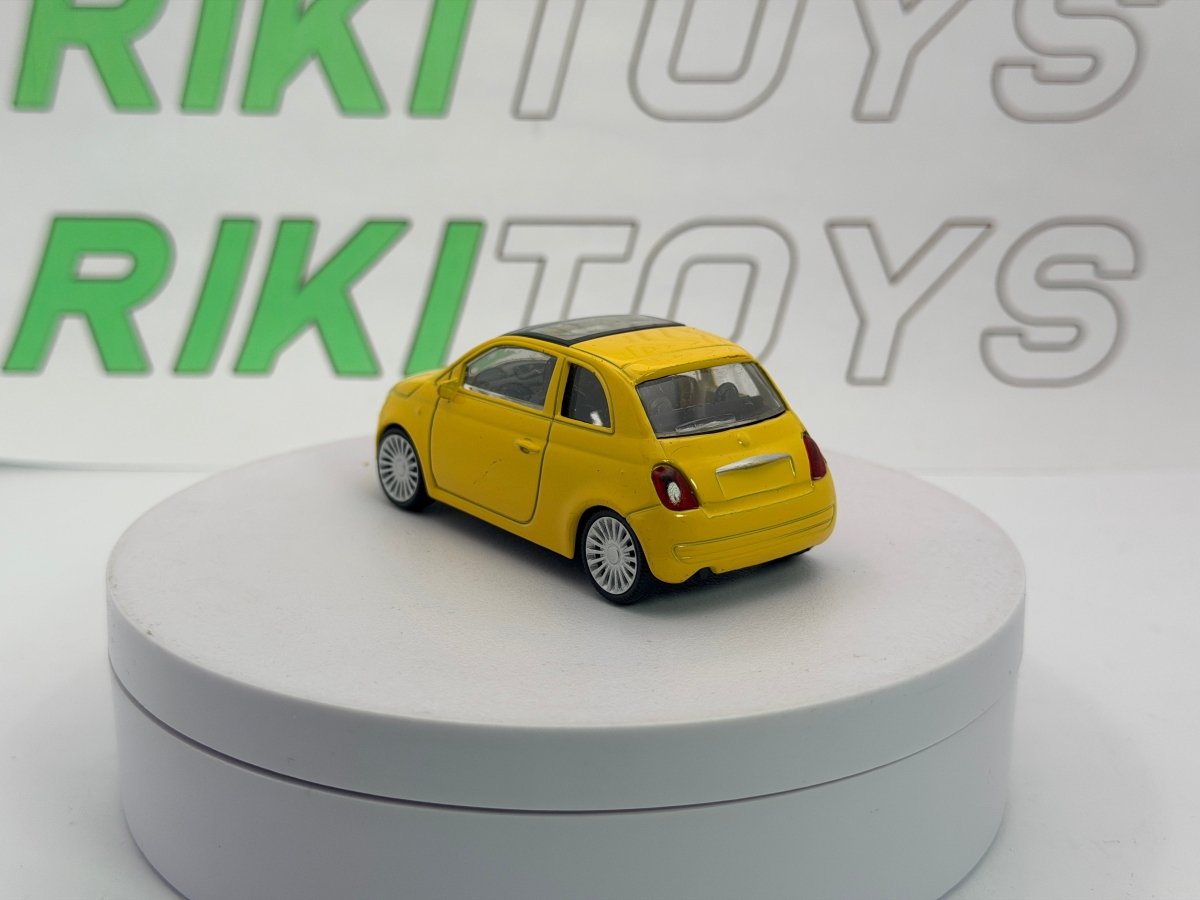 Fiat 500 Mondo Motors 1/43 Giallo 2007 - RikiToys - Mondo Motors