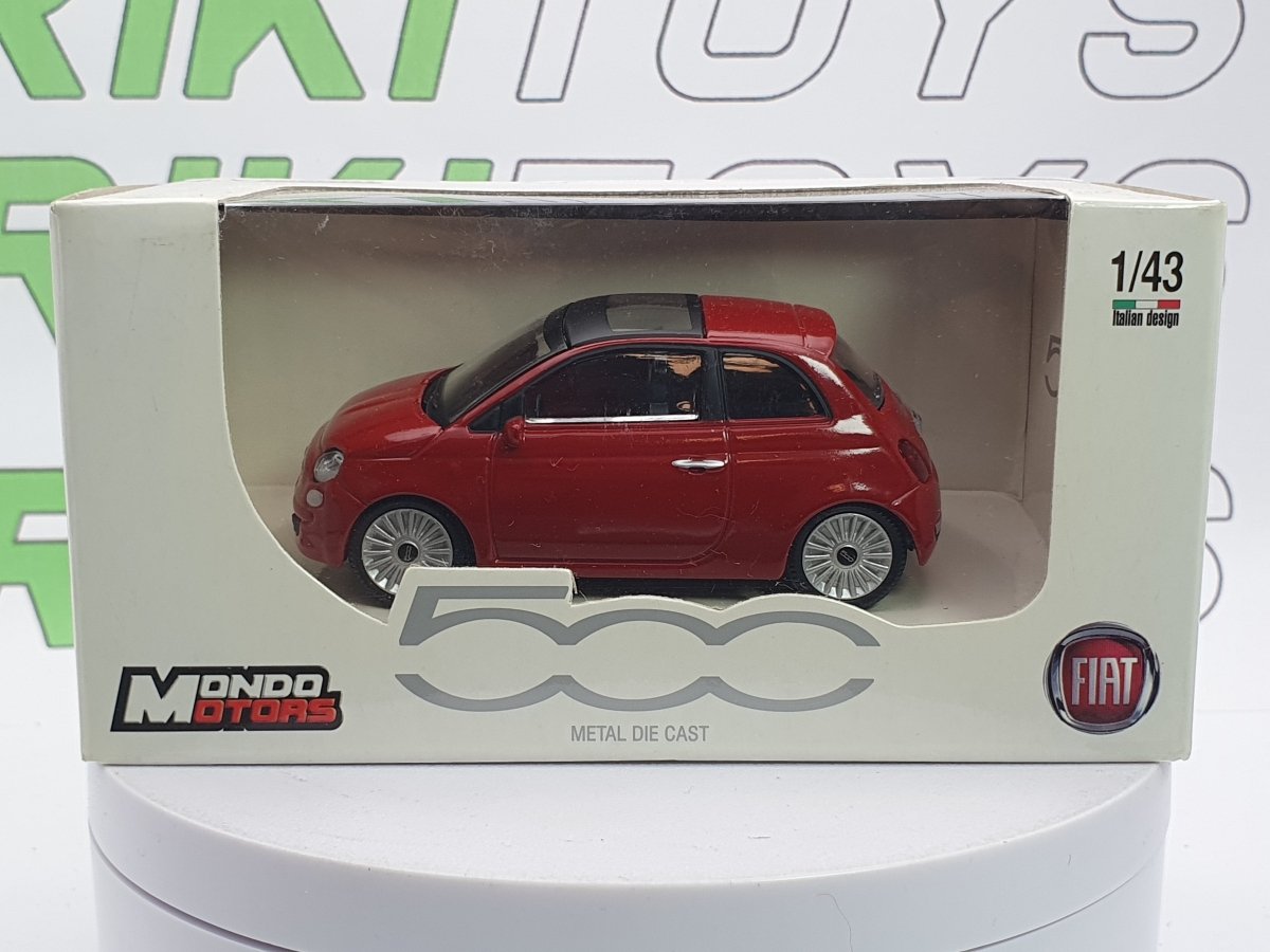 Fiat 500 MondoMotors 1/43 Rosso 2007 - RikiToys - MondoMotors