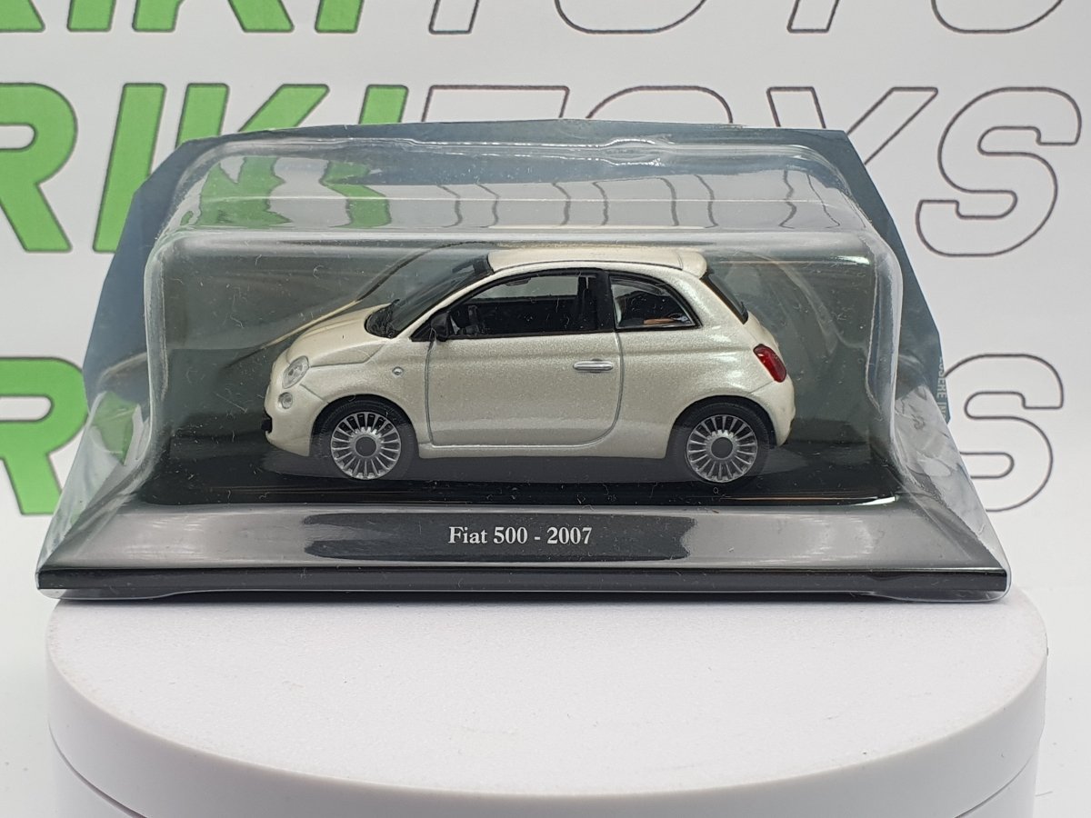 Fiat 500 Norev 1/43 Bianco 2007 - RikiToys - Norev