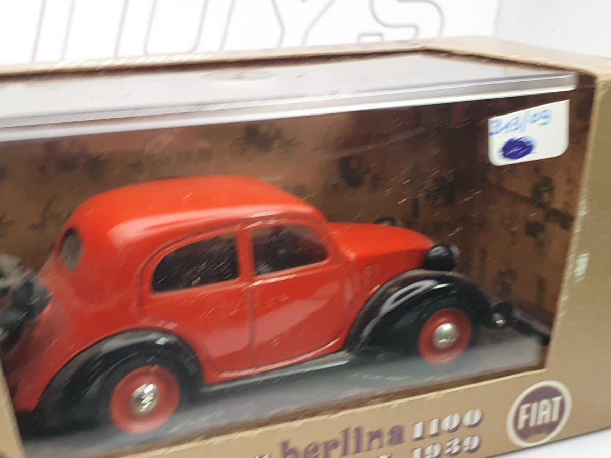 Fiat 508 C Brumm 1/43 Rosso 1937 - RikiToys - Brumm