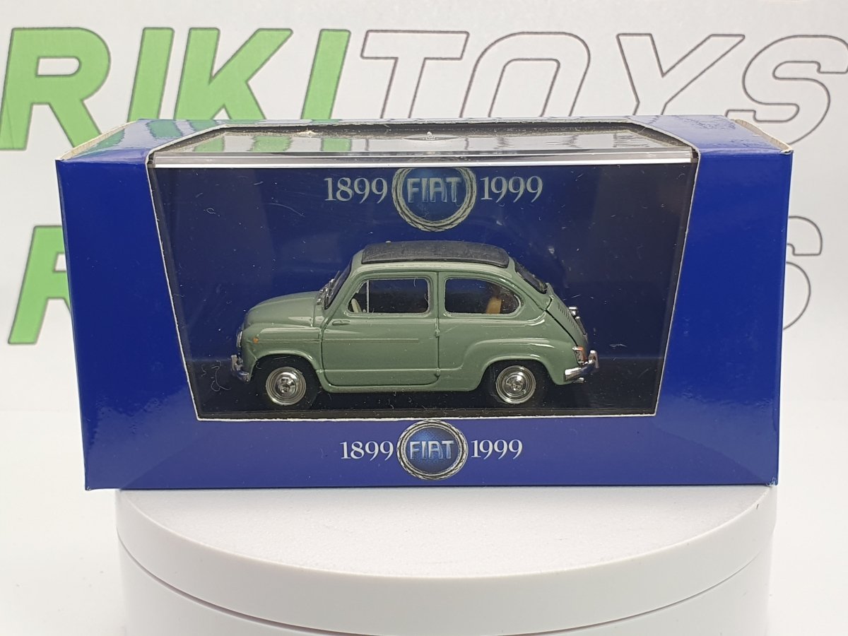 Fiat 600 D Trasformabile Brumm 1/43 Verde 1960 - RikiToys - Brumm