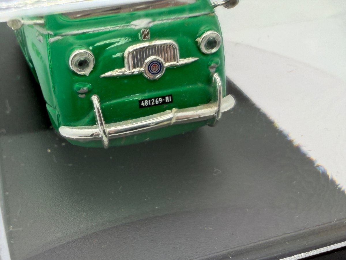 Fiat 600 Furgone Coriasco Giocher 1/43 Verde - RikiToys - Giocher