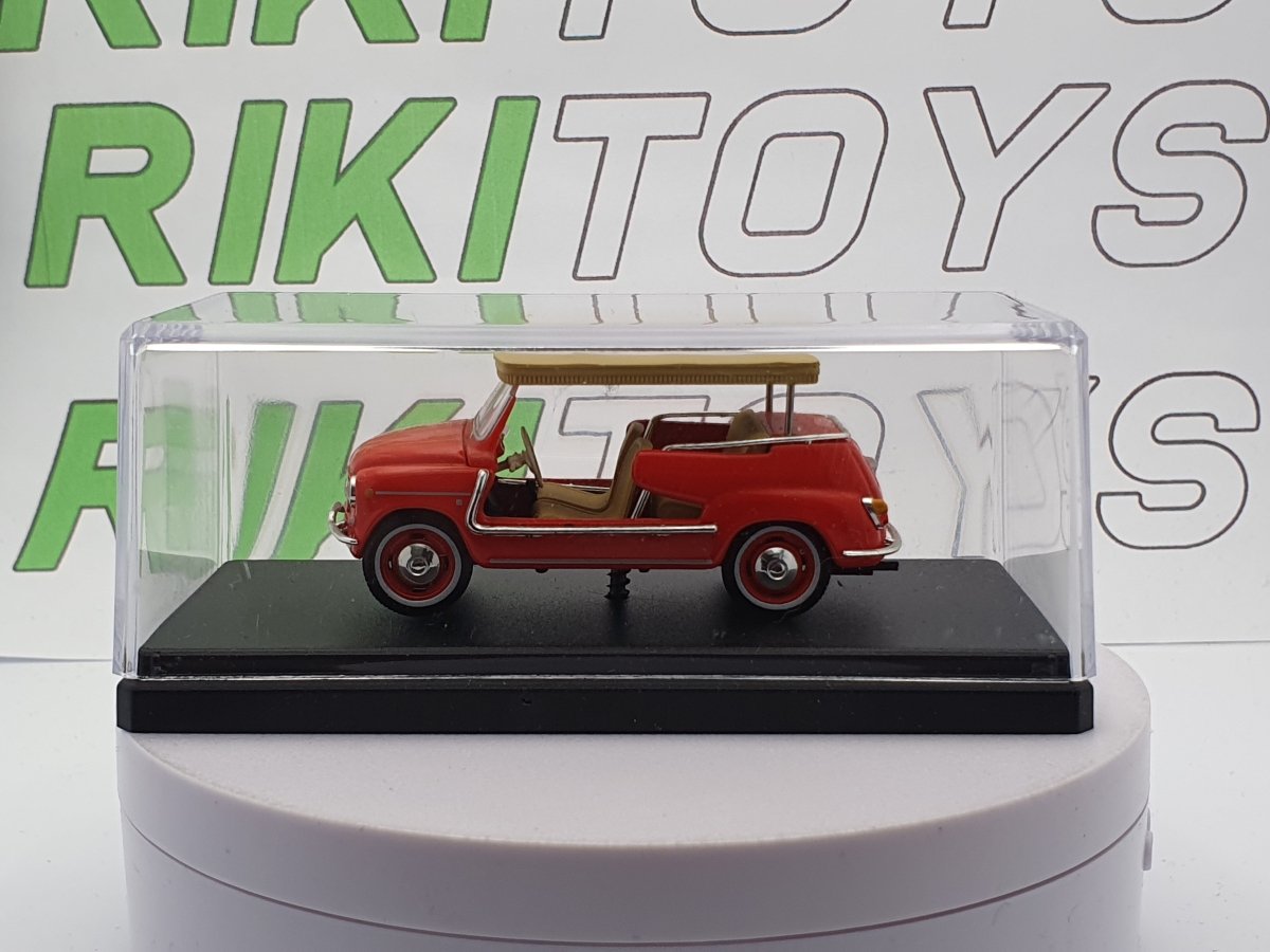 Fiat 600 Jolly Ghia Edicola 1/43 Fucsia 1958 - RikiToys - Edicola