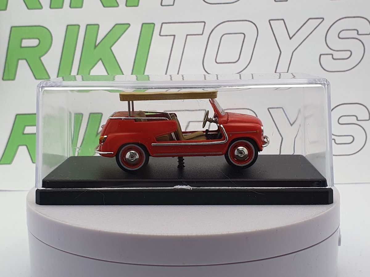 Fiat 600 Jolly Ghia Edicola 1/43 Fucsia 1958 - RikiToys - Edicola