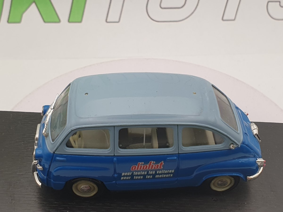 Fiat 600 Multipla Brumm 1/43 Azzurro 1956 - RikiToys - Brumm