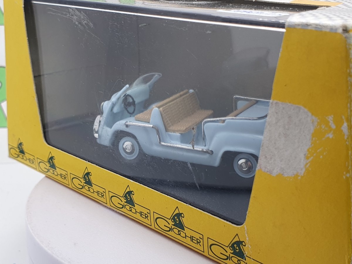 Fiat 600 Multipla Jolly Giocher 1/43 Azzurro 1958 - RikiToys - Giocher