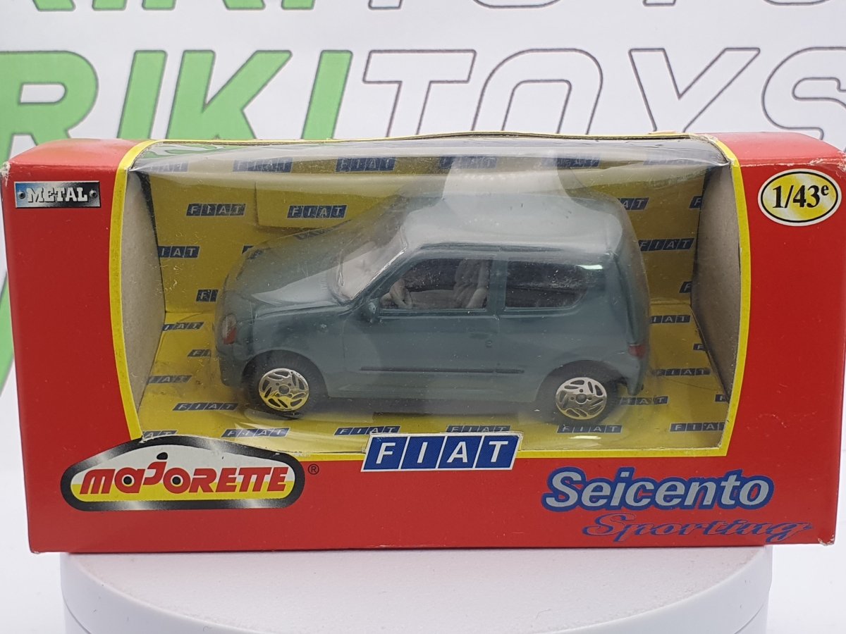 Fiat 600 Sporting Majorette 1/43 Grigio 1999 - RikiToys - Majorette