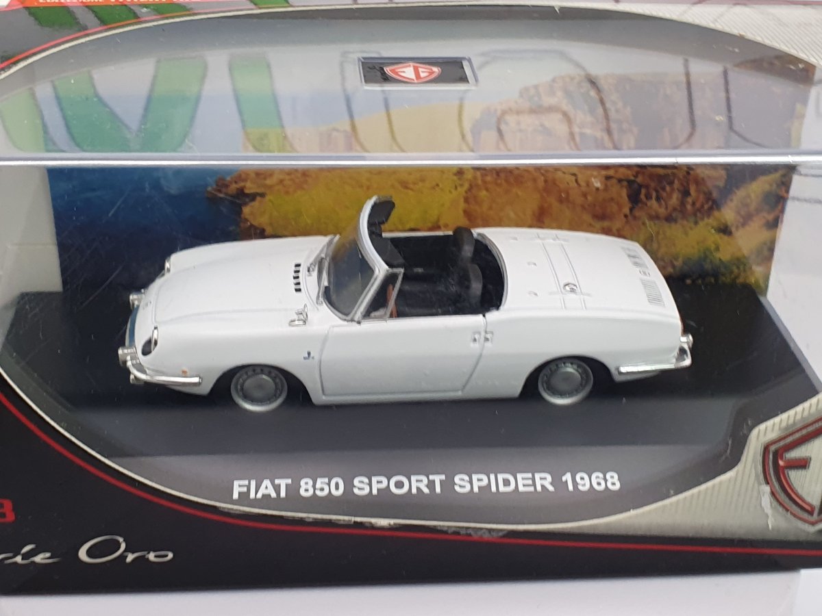 Fiat 850 Sport Spider (1968) Edison 1/43 - RikiToys - Edison#