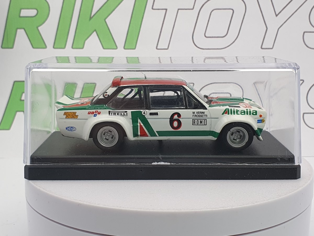 Fiat Abarth 131 Edicola 1/43 Bianco 1978 - RikiToys - Edicola