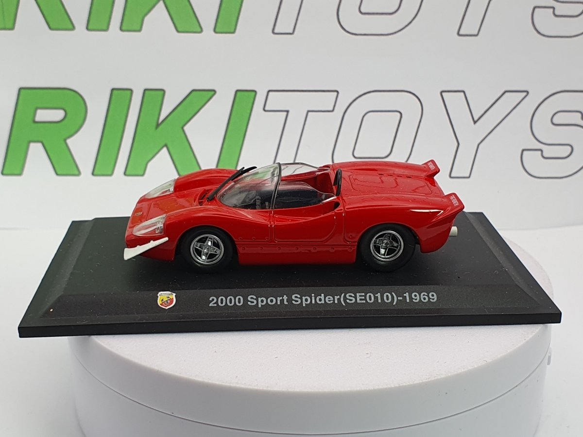 Fiat Abarth 2000 Sport Spider MetroMo 1/43 Rosso 1969 - RikiToys - MetroMo#