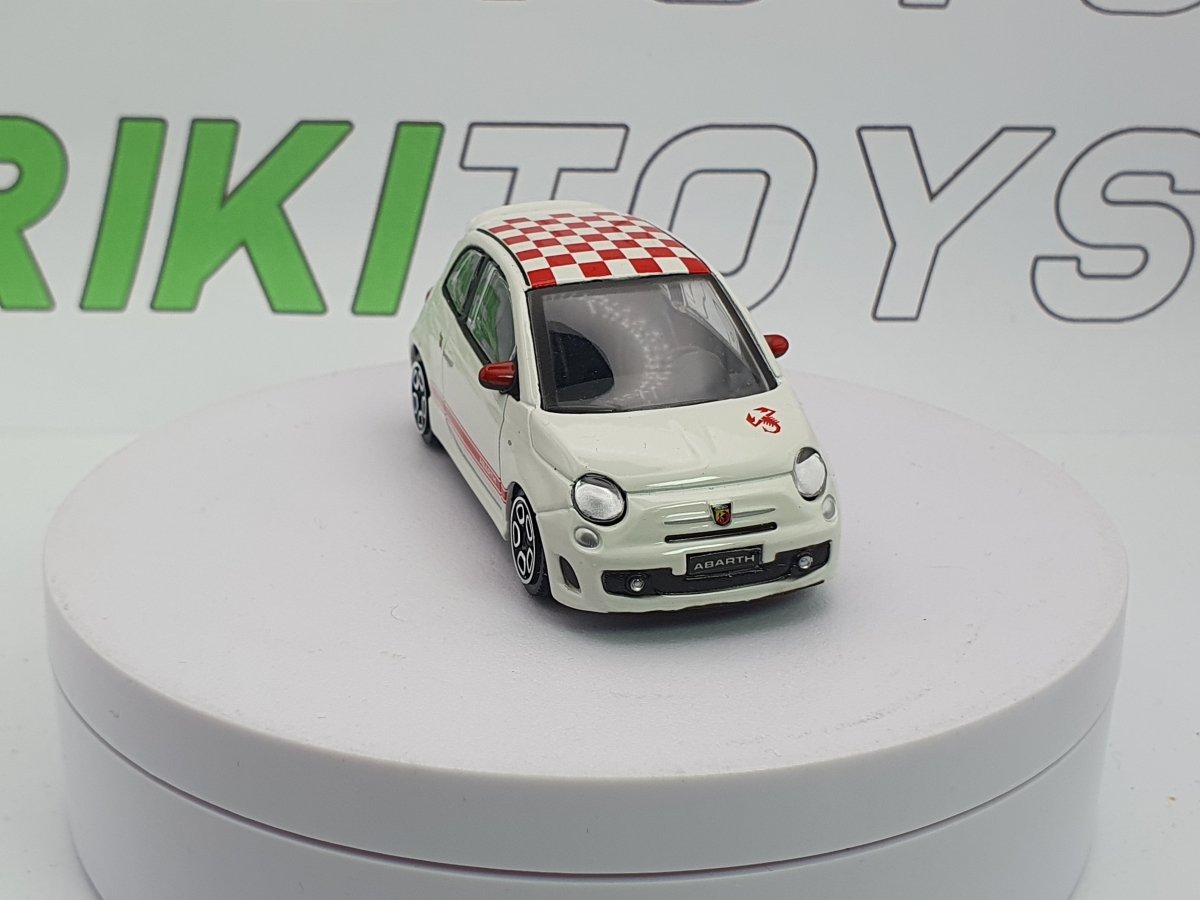 Fiat - Abarth 500 Burago 1/43 Bianco 2008 - RikiToys - Burago