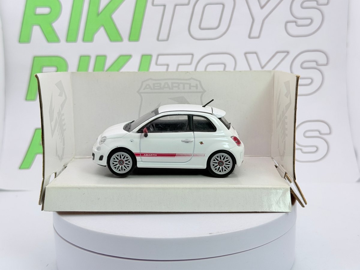 Fiat-Abarth 500 Motorams 1/43 Bianco - RikiToys - Motorams