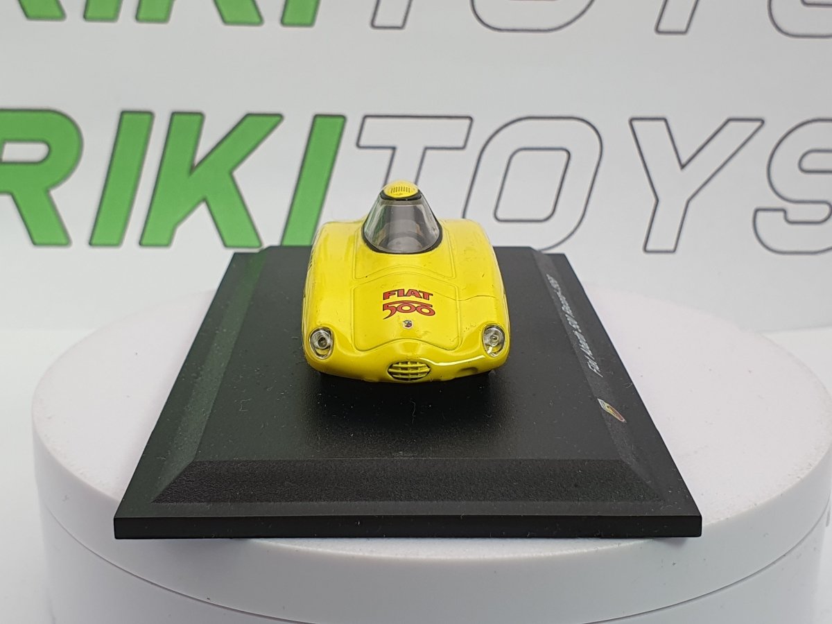 Fiat Abarth 500 Record MetroMo 1/43 Giallo 1958 - RikiToys - MetroMo#