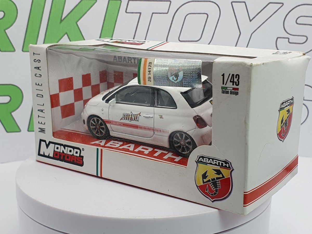 Fiat Abarth 500 "Selenia" MondoMotors 1/43 - RikiToys - MondoMotors#