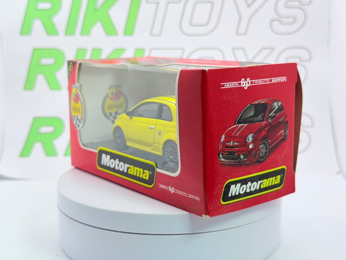 Fiat-Abarth 695 SS Motorama 1/43 Giallo - RikiToys - Motorama