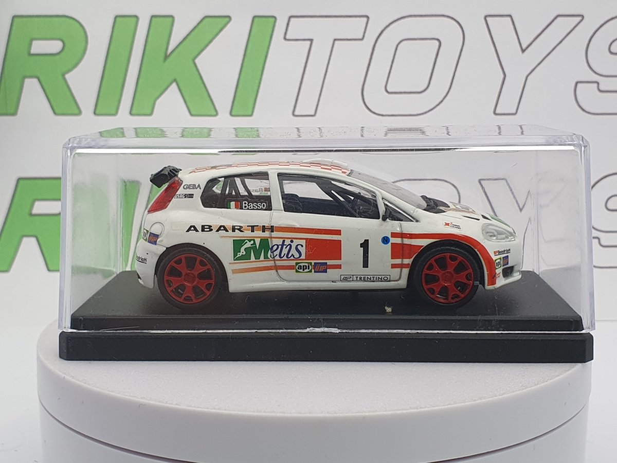 Fiat Abarth Grande Punto S2000 Motorama 1/43 Bianco 2006 - RikiToys - Motorama