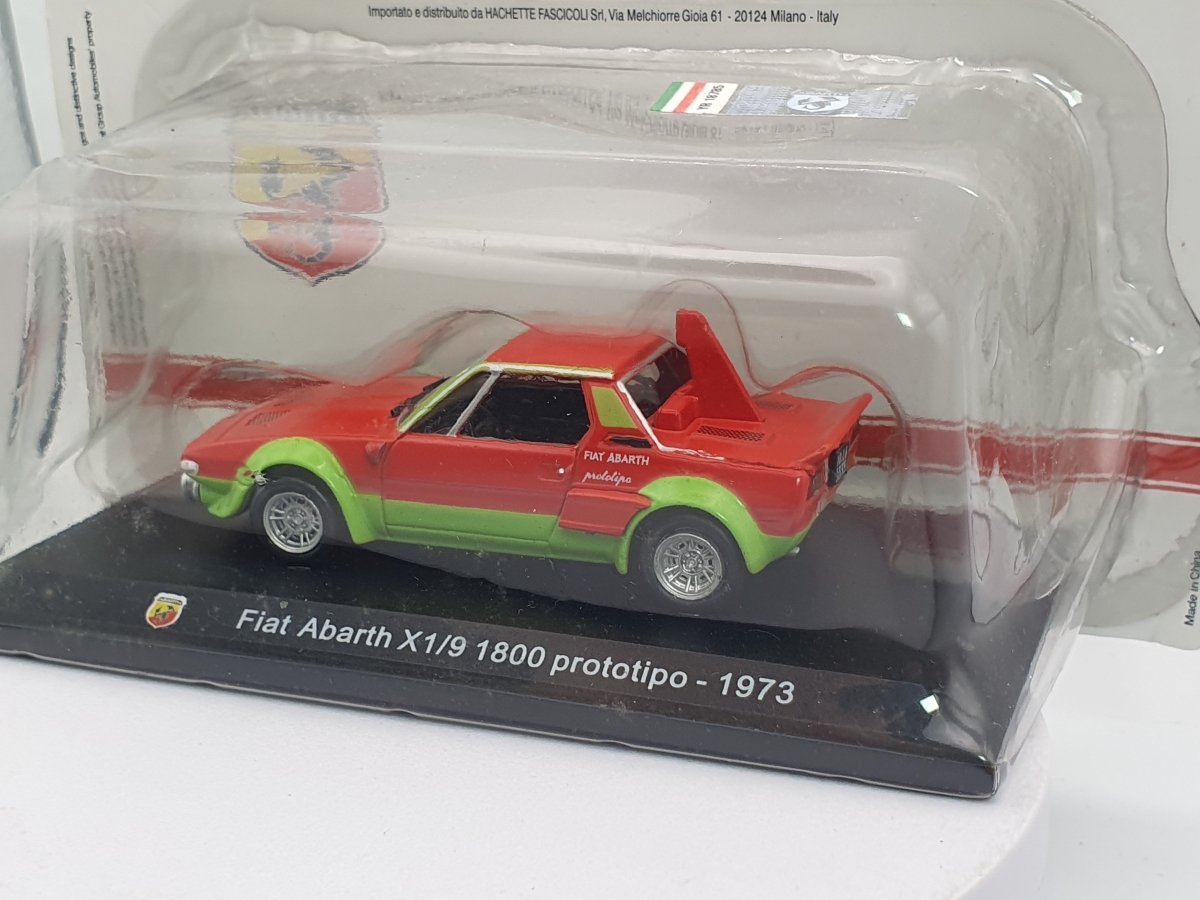 Fiat Abarth X 1 9 Prototipo MetroMo 1/43 Arancione 1973 - RikiToys - MetroMo