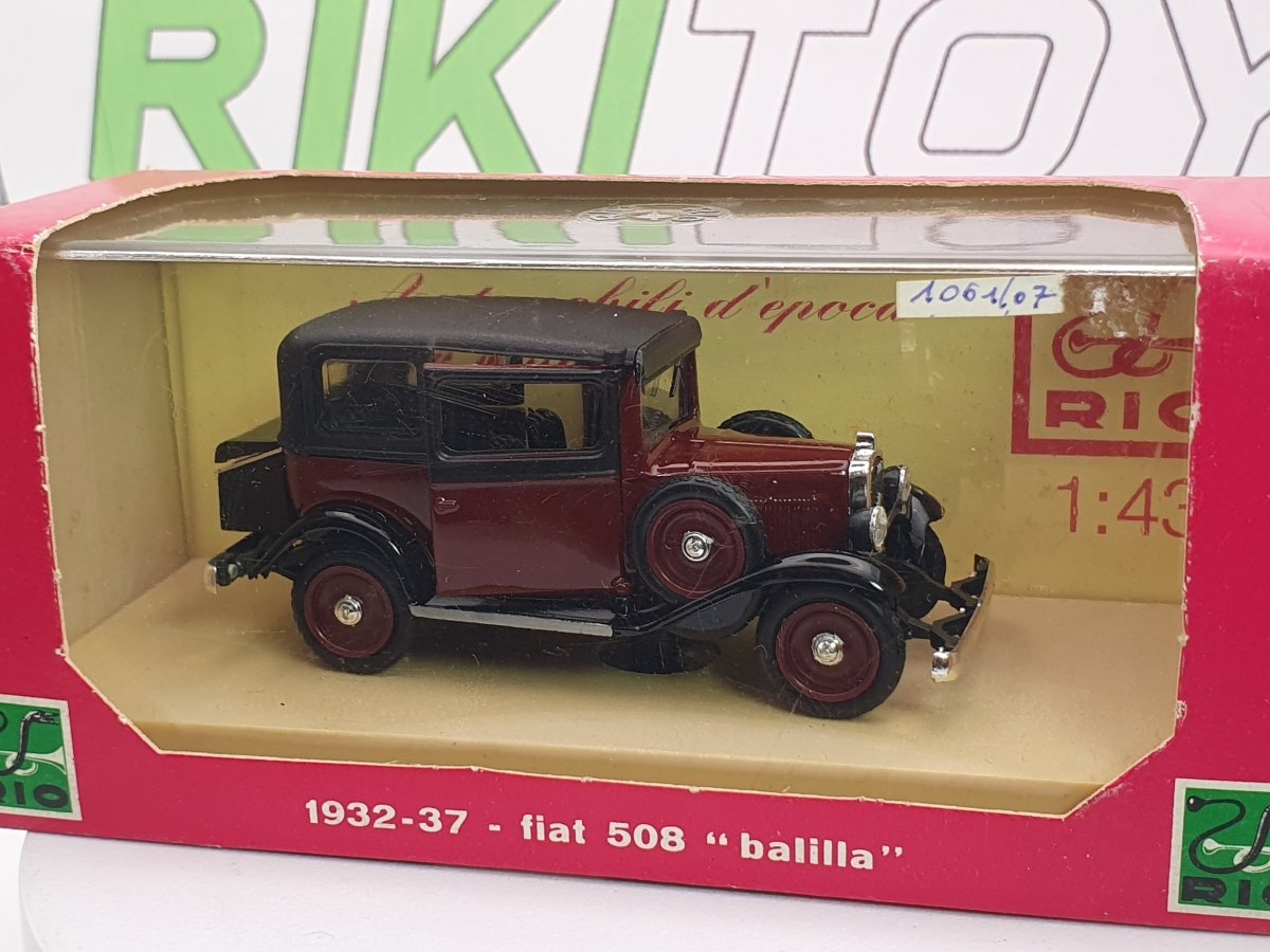Fiat Balilla 3 marce Rio 1/43 Amaranto 1932 - RikiToys - Rio