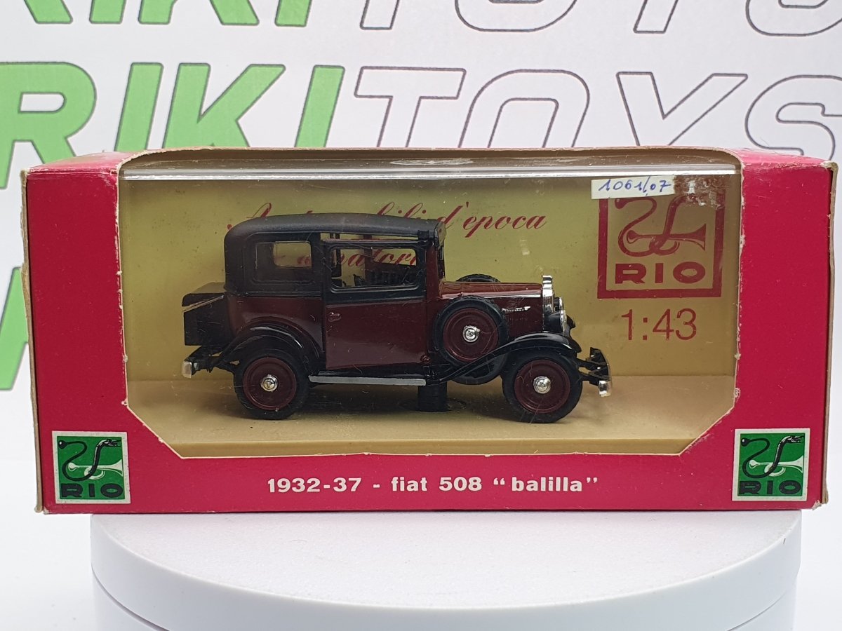 Fiat Balilla 3 marce Rio 1/43 Amaranto 1932 - RikiToys - Rio