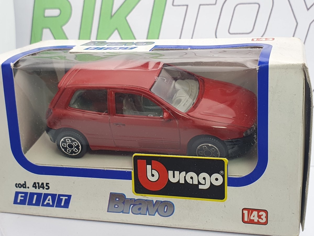 Fiat Bravo Burago 1/43 Rosso - RikiToys - Burago
