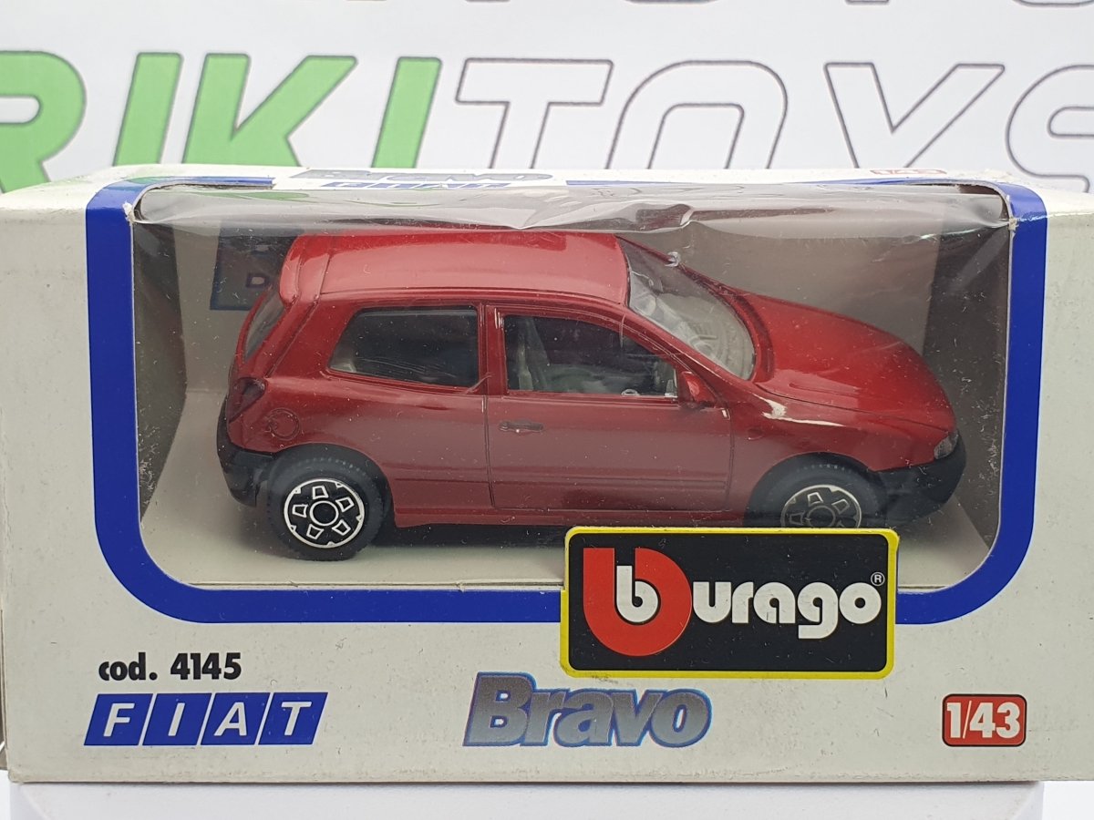 Fiat Bravo Burago 1/43 Rosso - RikiToys - Burago