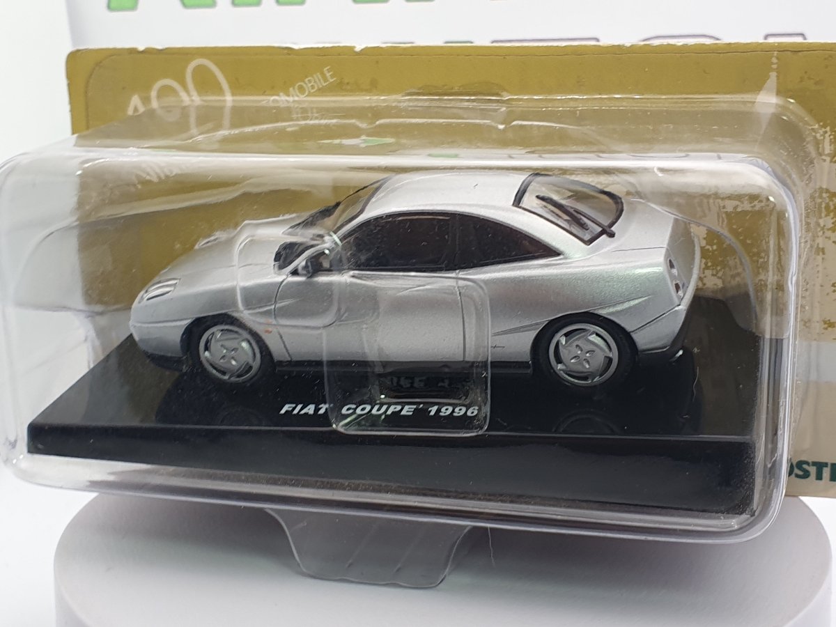 Fiat Coupé Edicola 1/43 Argento 1996 - RikiToys - Edicola
